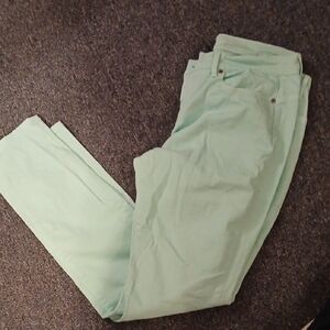 Victoria's Secret Mint Green Pants. Sz. 12